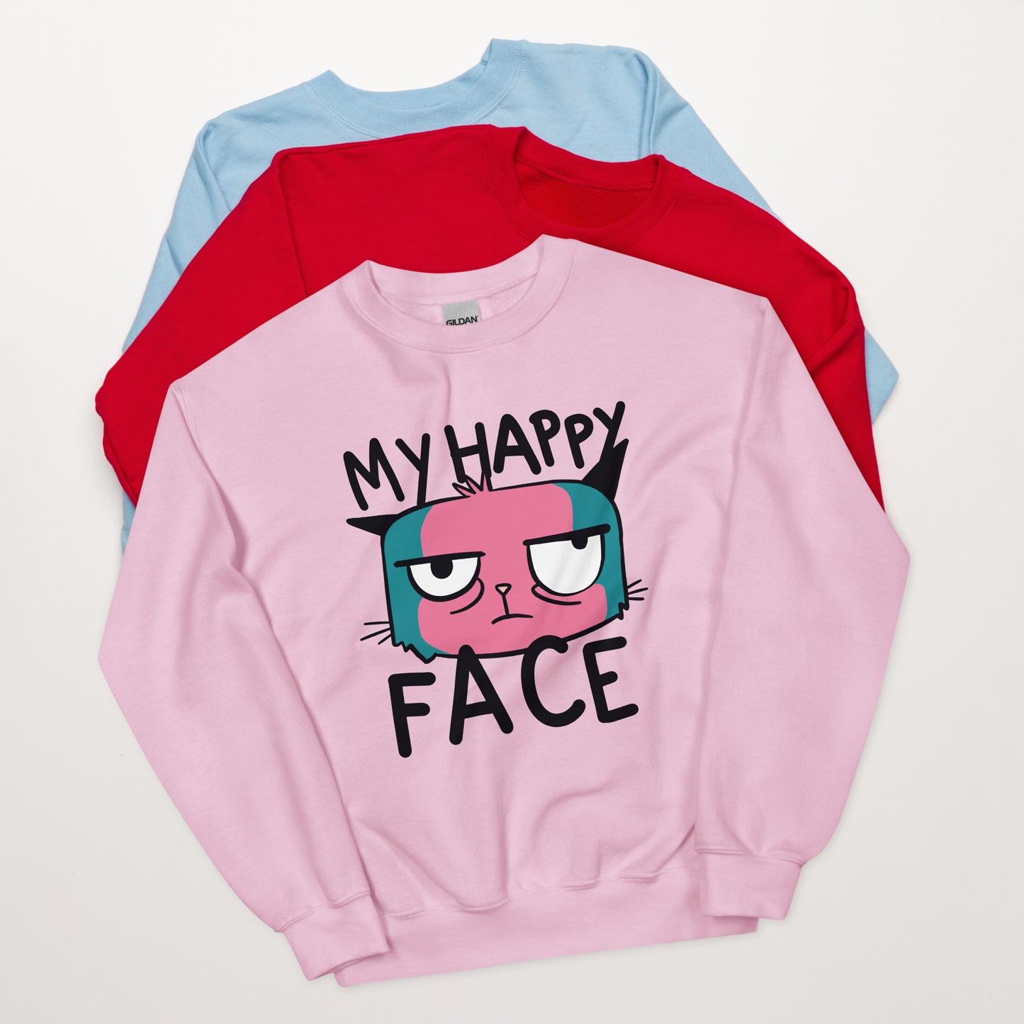 My Happy Face Unisex Sweatshirt