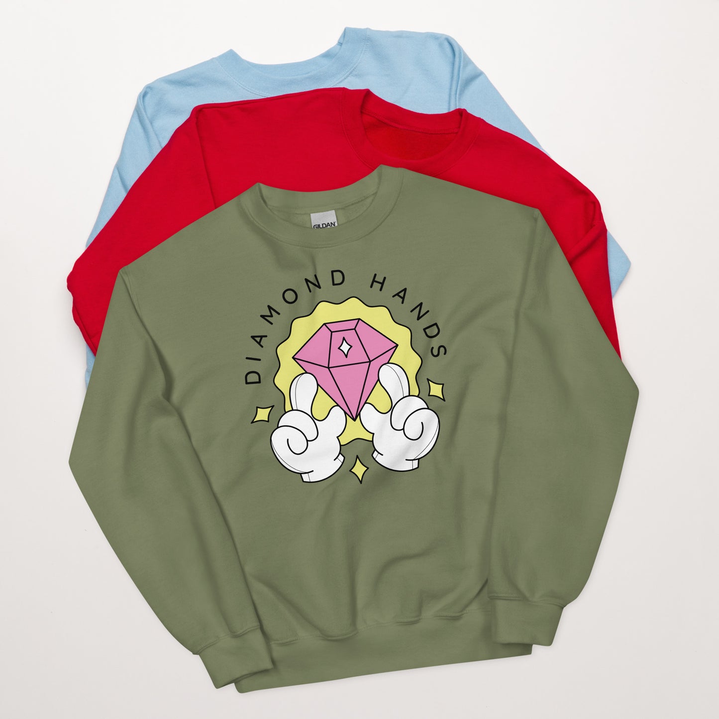 Diamond Hands Unisex Sweatshirt