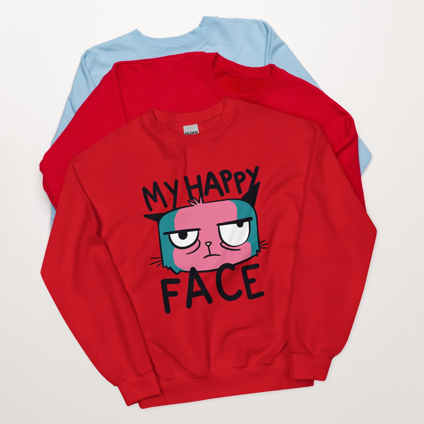 My Happy Face Unisex Sweatshirt