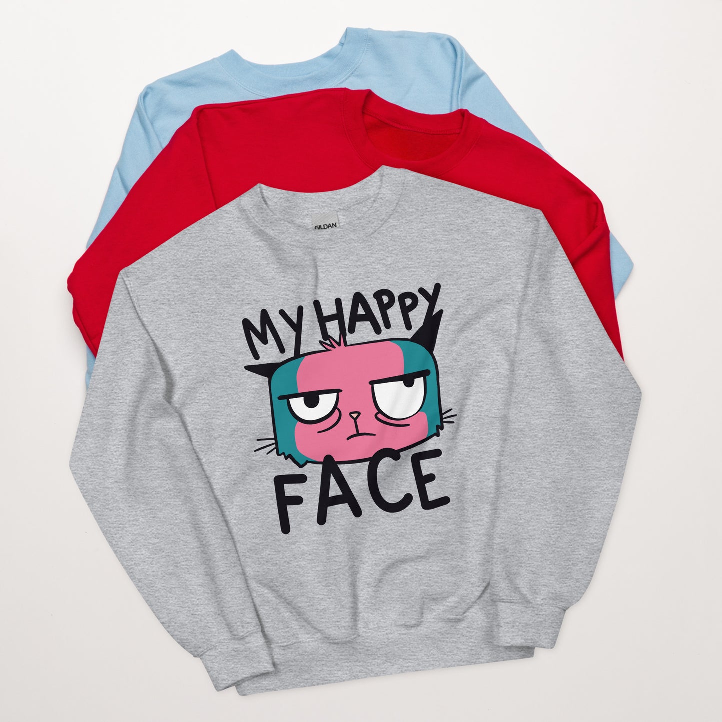 My Happy Face Unisex Sweatshirt