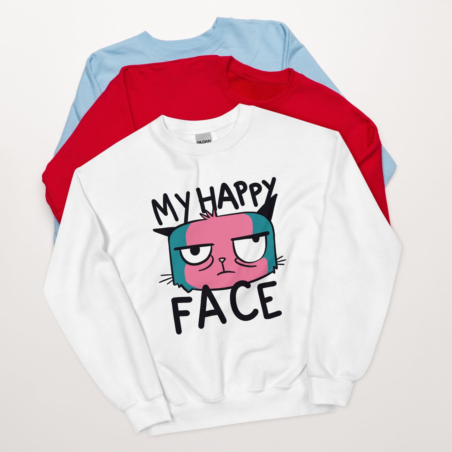 My Happy Face Unisex Sweatshirt