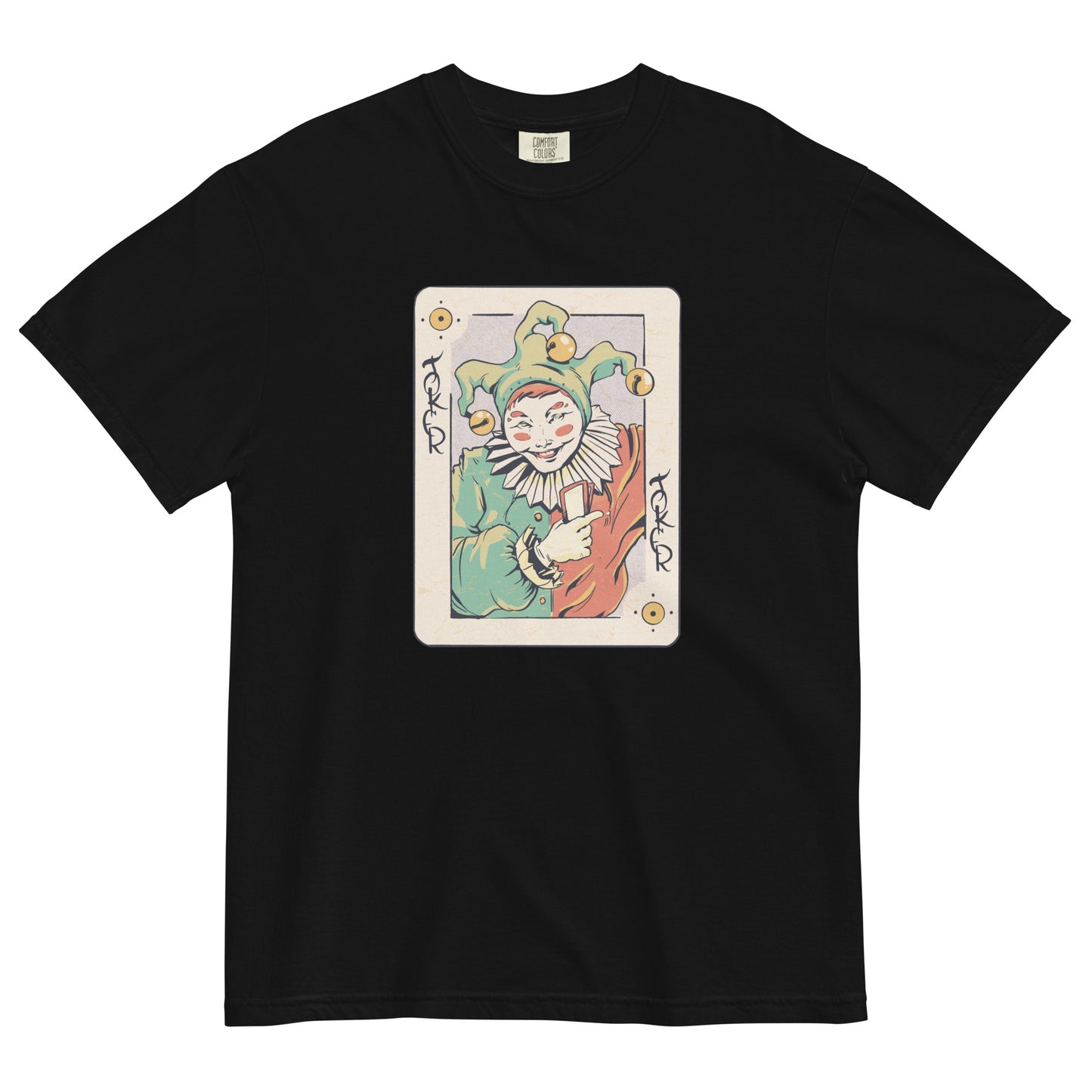 Joker Card Unisex garment-dyed heavyweight t-shirt