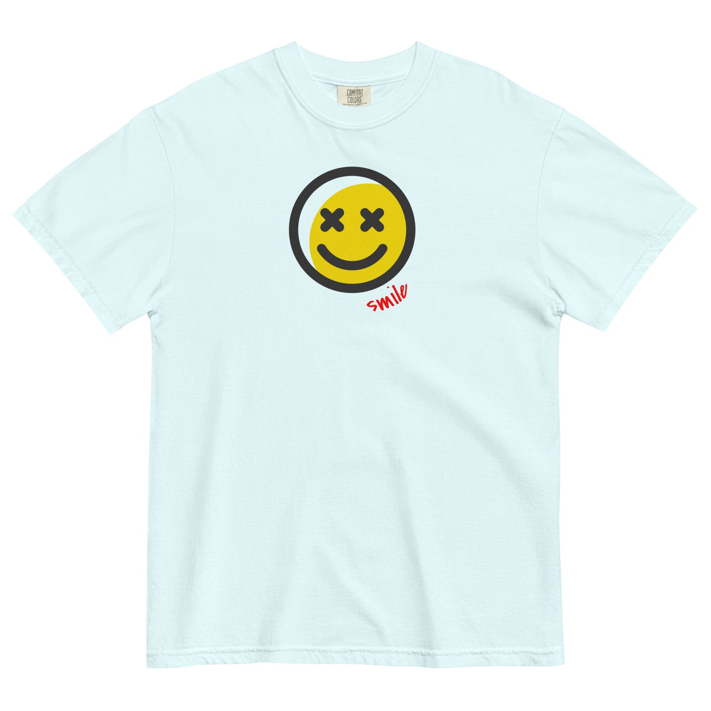 Smile Unisex garment-dyed heavyweight t-shirt