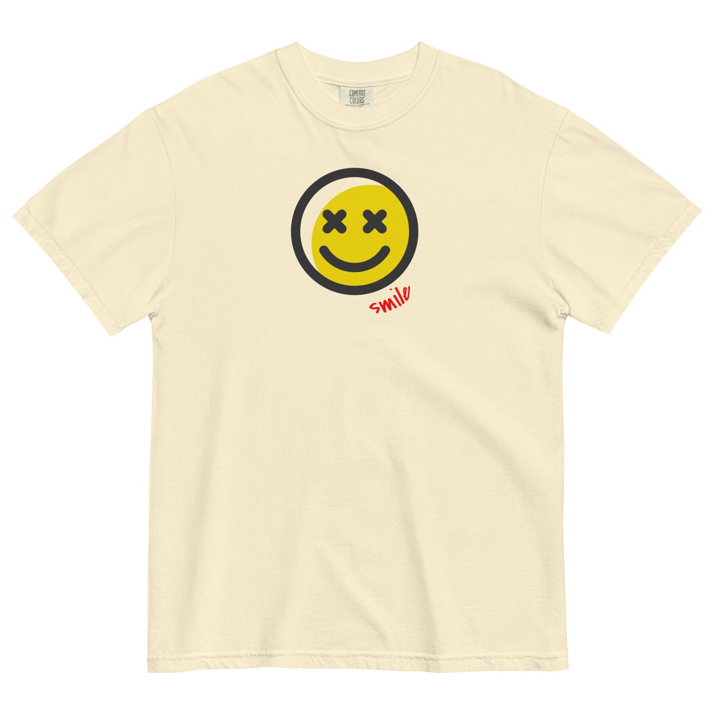 Smile Unisex garment-dyed heavyweight t-shirt