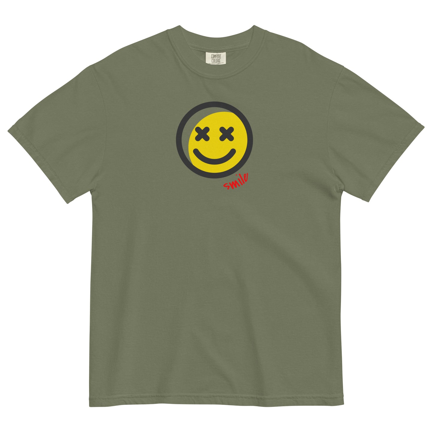 Smile Unisex garment-dyed heavyweight t-shirt