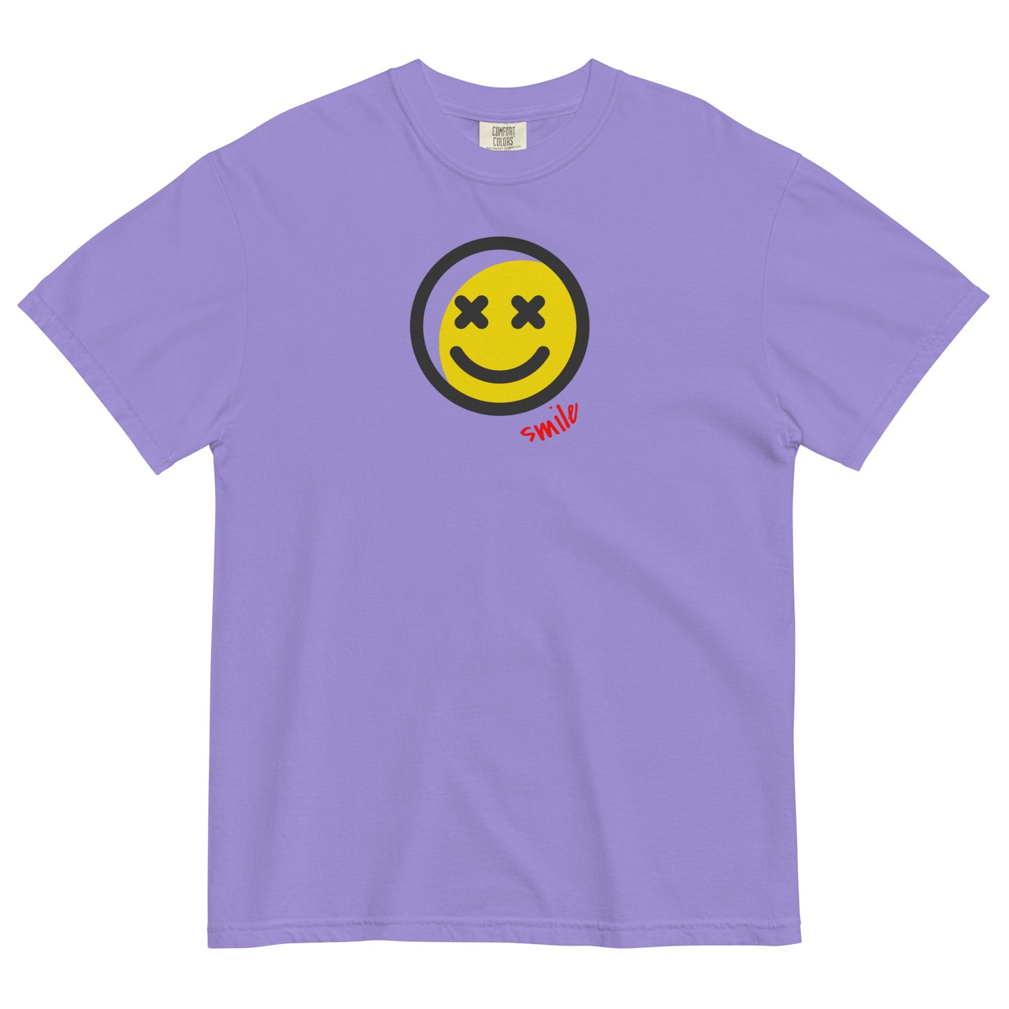 Smile Unisex garment-dyed heavyweight t-shirt