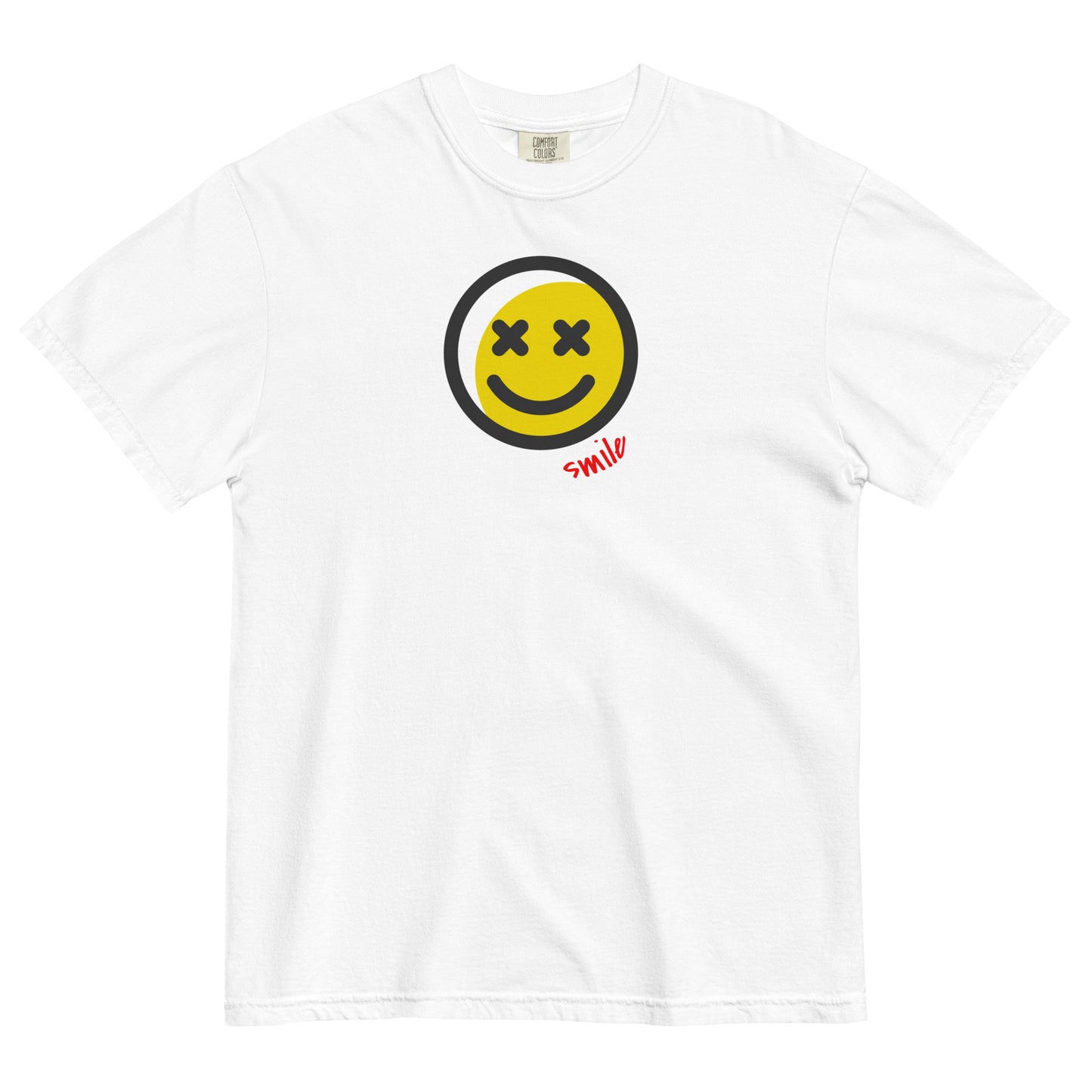 Smile Unisex garment-dyed heavyweight t-shirt