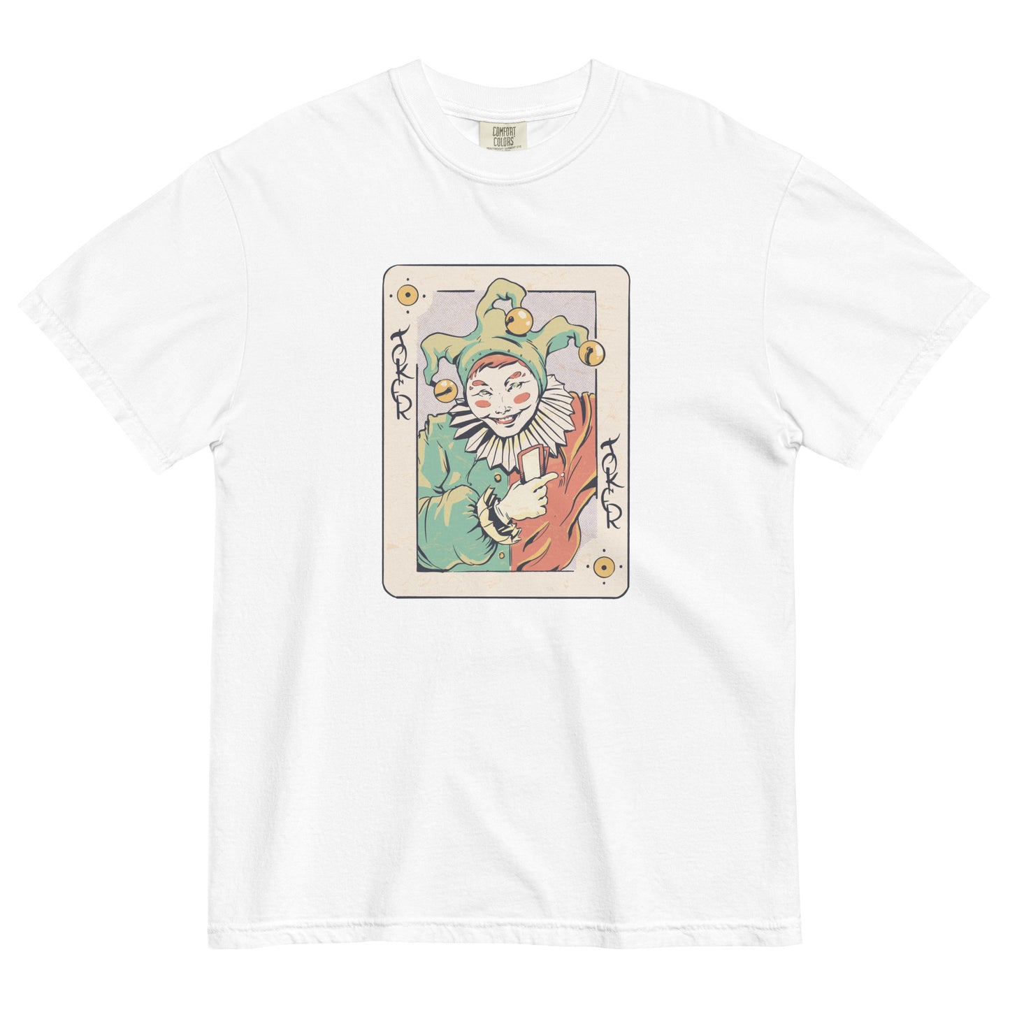 Joker Card Unisex garment-dyed heavyweight t-shirt