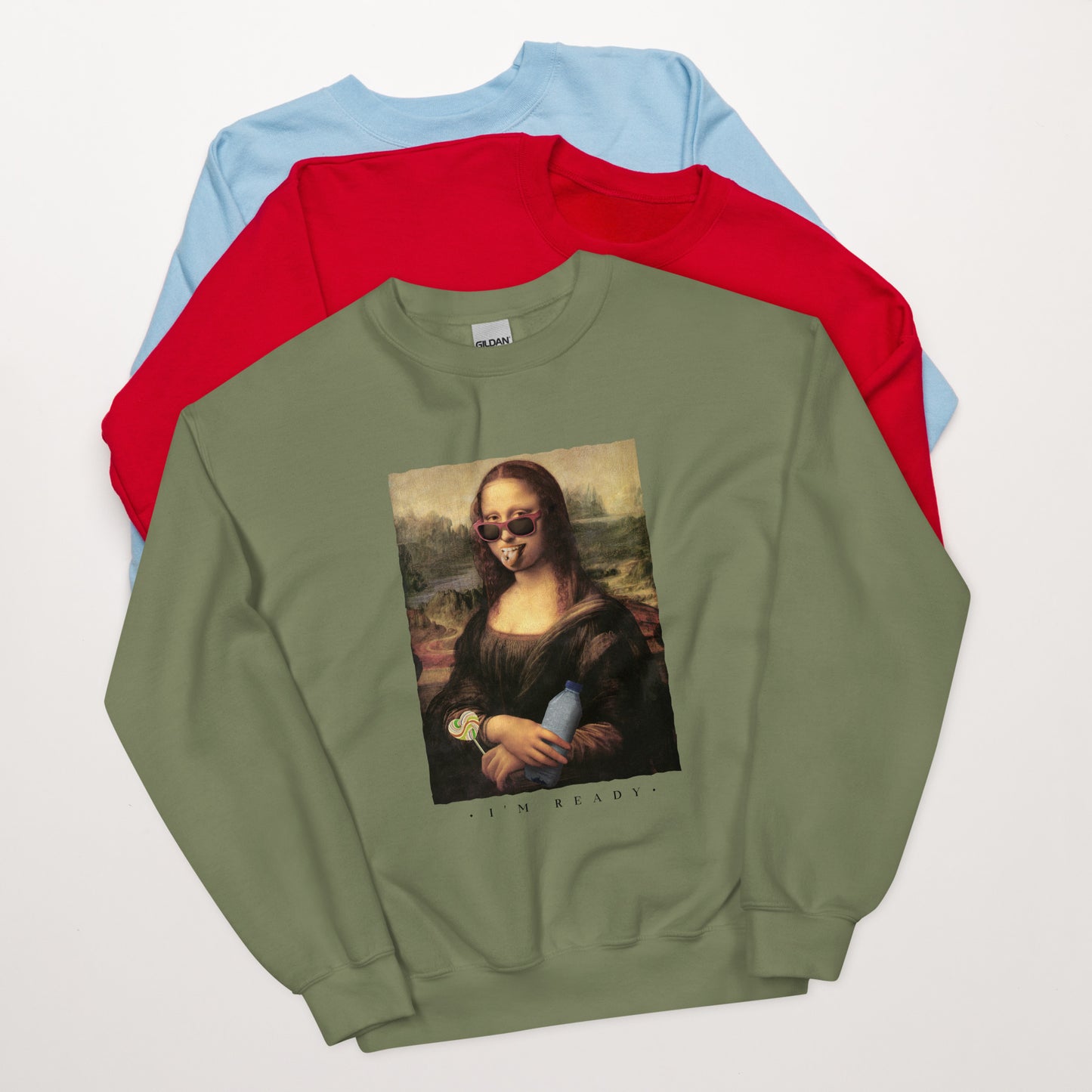 Mona Lisa Unisex Sweatshirt