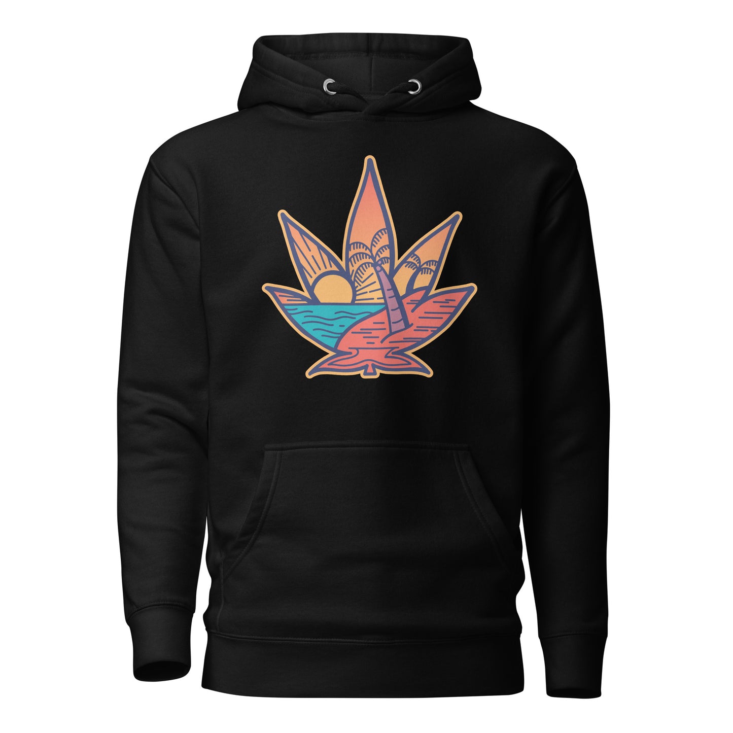 Weed Sunset Unisex Hoodie