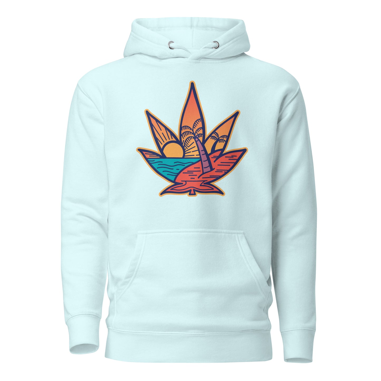 Weed Sunset Unisex Hoodie