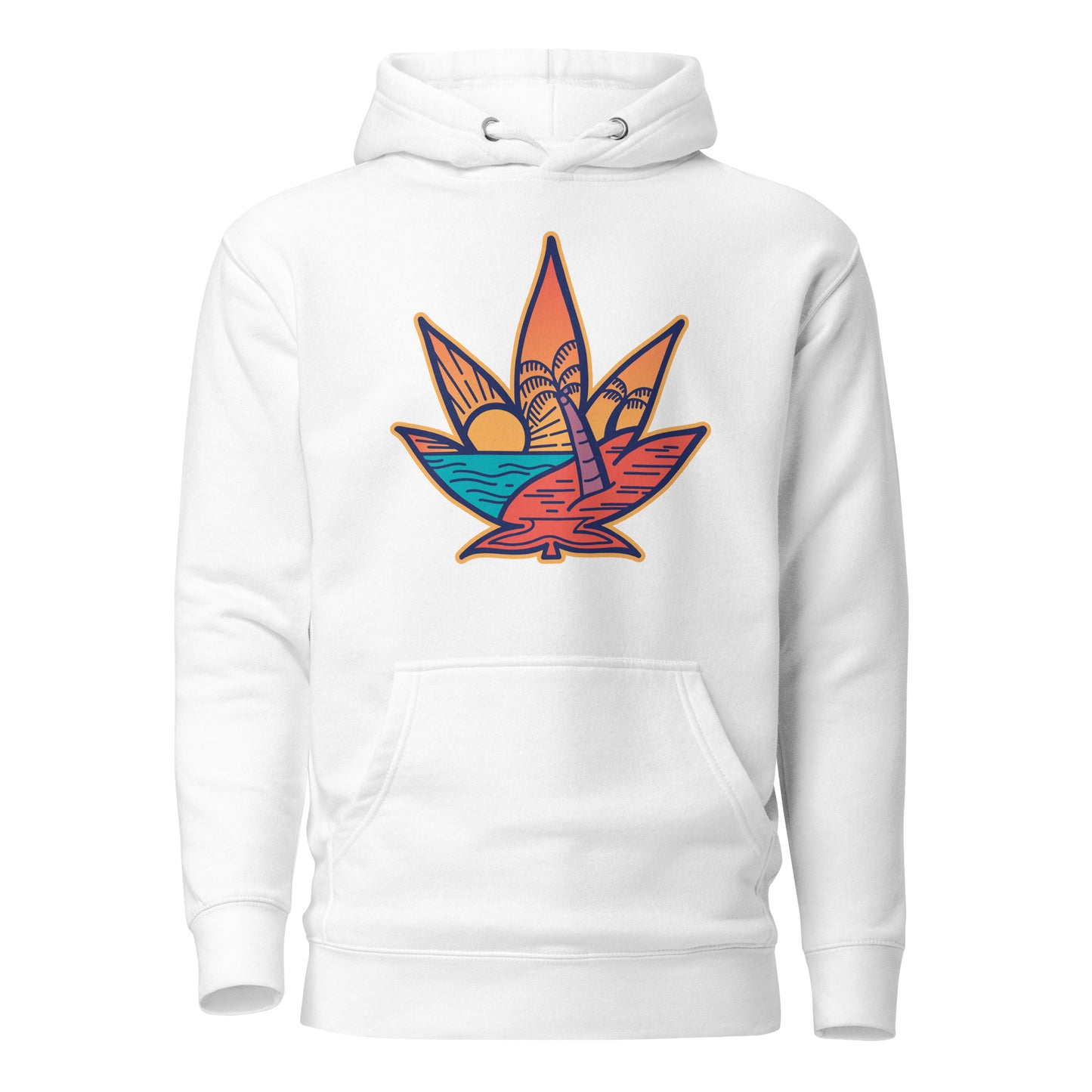 Weed Sunset Unisex Hoodie