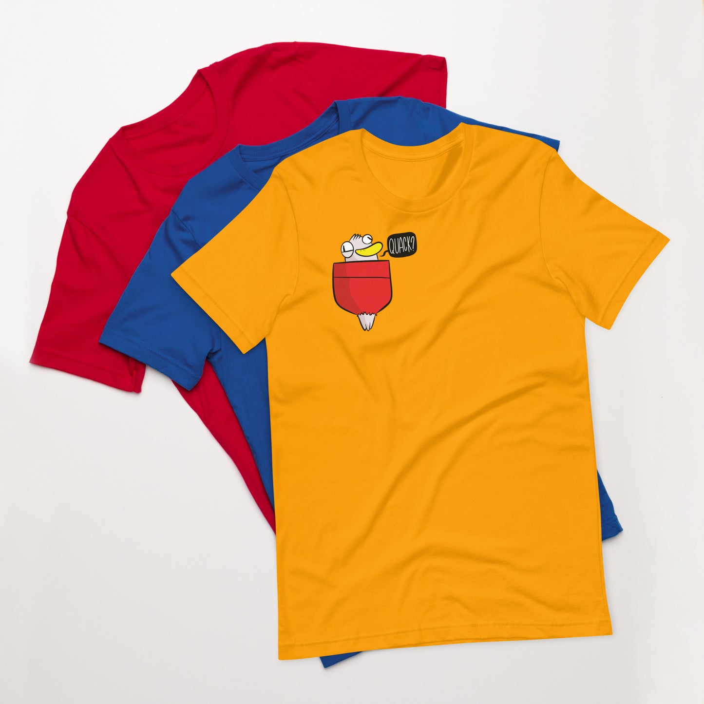 Quack Short Sleeve Unisex t-shirt