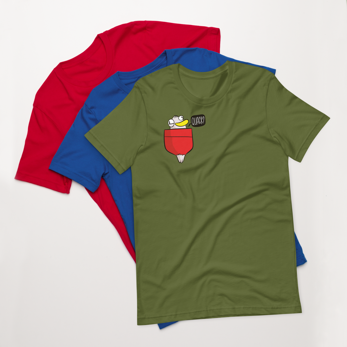 Quack Short Sleeve Unisex t-shirt