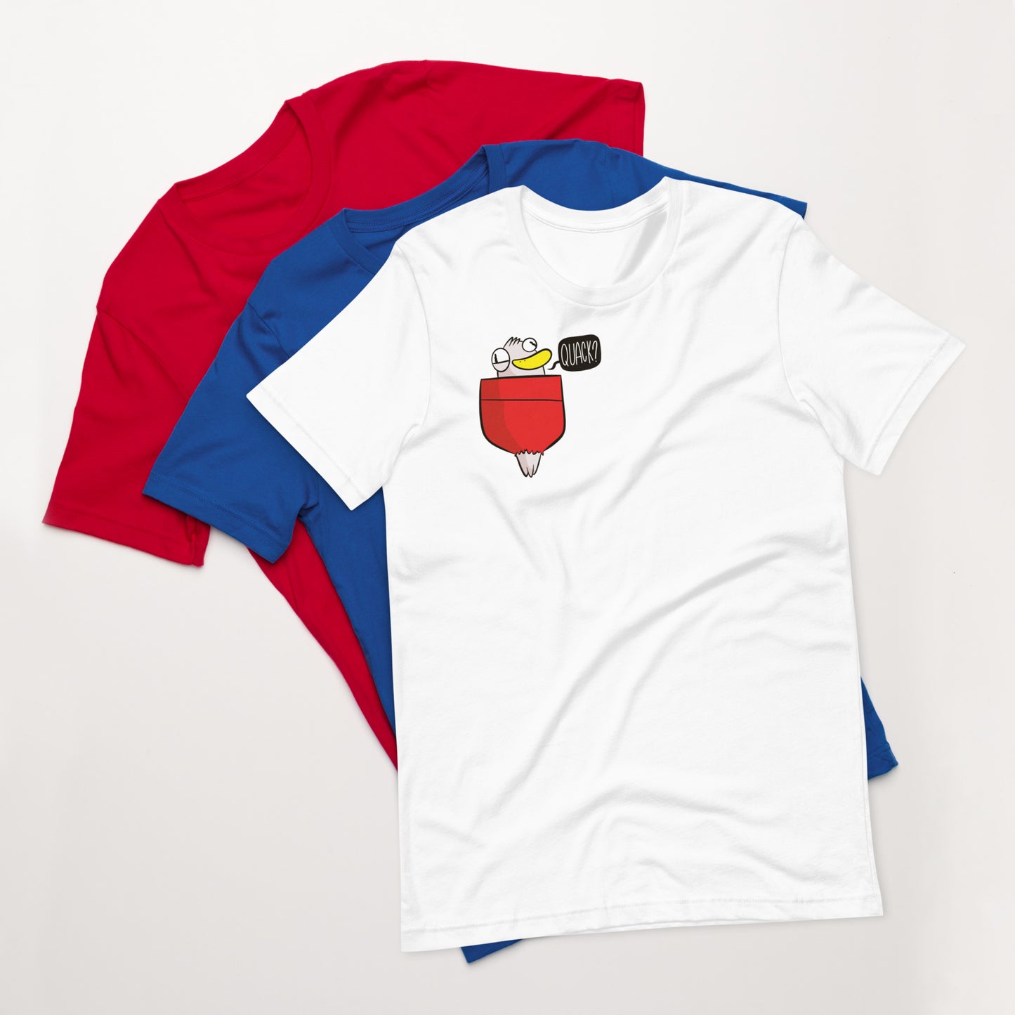 Quack Short Sleeve Unisex t-shirt